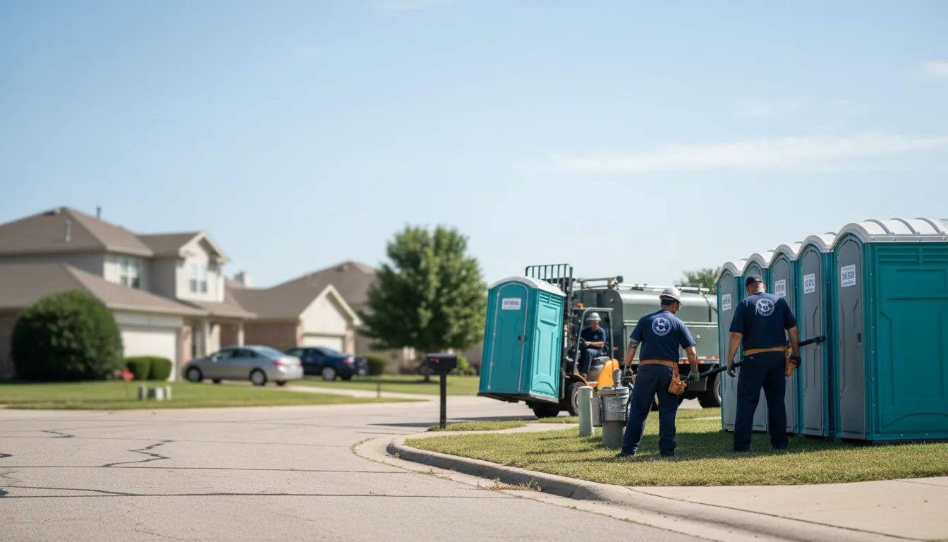 Porta Potty Rental in Jessie, ND near me